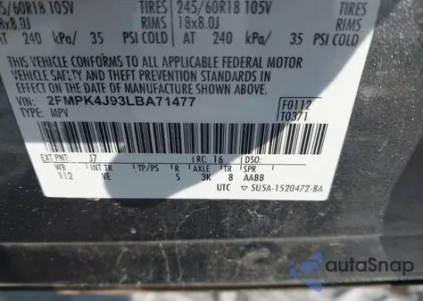 2022 Ford Edge Sel from USA, damaged, VIN 2FMPK4J96NBA44437